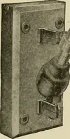 An illustration from Cyclopedia of applied electricity : a general reference work on direct-current generators and motors, storage batteries, electrochemistry, welding, electric wiring, meters, electric lighting, electric railways, power stations, switchboards, power transmission, alternating-current machinery, telegraphy, etc. (1916)