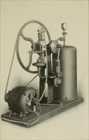An illustration from Cyclopedia of applied electricity : a general reference work on direct-current generators and motors, storage batteries, electrochemistry, welding, electric wiring, meters, electric lighting, electric railways, power stations, switchboards, power transmission, alternating-current machinery, telegraphy, etc. (1916)