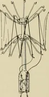 An illustration from Cyclopedia of applied electricity : a general reference work on direct-current generators and motors, storage batteries, electrochemistry, welding, electric wiring, meters, electric lighting, electric railways, power stations, switchboards, power transmission, alternating-current machinery, telegraphy, etc. (1916)