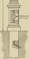 Picture 246 of 300 from Cyclopedia of applied electricity : a general reference work on direct-current generators and motors, storage batteries, electrochemistry, welding, electric wiring, meters, electric lighting, electric railways, power stations, switchboards, power transmission, alternating-current machinery, telegraphy, etc. (1916), leaf 383