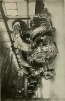 An illustration from Cyclopedia of applied electricity : a general reference work on direct-current generators and motors, storage batteries, electrochemistry, welding, electric wiring, meters, electric lighting, electric railways, power stations, switchboards, power transmission, alternating-current machinery, telegraphy, etc. (1916)