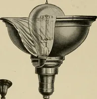 An illustration from Cyclopedia of applied electricity : a general reference work on direct-current generators and motors, storage batteries, electrochemistry, welding, electric wiring, meters, electric lighting, electric railways, power stations, switchboards, power transmission, alternating-current machinery, telegraphy, etc. (1916)