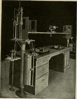 An illustration from Cyclopedia of applied electricity : a general reference work on direct-current generators and motors, storage batteries, electrochemistry, welding, electric wiring, meters, electric lighting, electric railways, power stations, switchboards, power transmission, alternating-current machinery, telegraphy, etc. (1916)