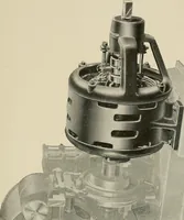 An illustration from Cyclopedia of applied electricity : a general reference work on direct-current generators and motors, storage batteries, electrochemistry, welding, electric wiring, meters, electric lighting, electric railways, power stations, switchboards, power transmission, alternating-current machinery, telegraphy, etc. (1916)
