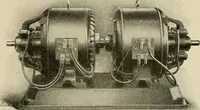 An illustration from Cyclopedia of applied electricity : a general reference work on direct-current generators and motors, storage batteries, electrochemistry, welding, electric wiring, meters, electric lighting, electric railways, power stations, switchboards, power transmission, alternating-current machinery, telegraphy, etc. (1916)