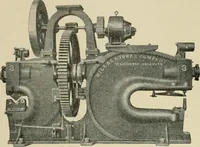 An illustration from Cyclopedia of applied electricity : a general reference work on direct-current generators and motors, storage batteries, electrochemistry, welding, electric wiring, meters, electric lighting, electric railways, power stations, switchboards, power transmission, alternating-current machinery, telegraphy, etc. (1916)