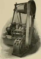 An illustration from Cyclopedia of applied electricity : a general reference work on direct-current generators and motors, storage batteries, electrochemistry, welding, electric wiring, meters, electric lighting, electric railways, power stations, switchboards, power transmission, alternating-current machinery, telegraphy, etc. (1916)