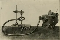 An illustration from Cyclopedia of applied electricity : a general reference work on direct-current generators and motors, storage batteries, electrochemistry, welding, electric wiring, meters, electric lighting, electric railways, power stations, switchboards, power transmission, alternating-current machinery, telegraphy, etc. (1916)
