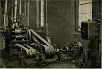 An illustration from Cyclopedia of applied electricity : a general reference work on direct-current generators and motors, storage batteries, electrochemistry, welding, electric wiring, meters, electric lighting, electric railways, power stations, switchboards, power transmission, alternating-current machinery, telegraphy, etc. (1916)