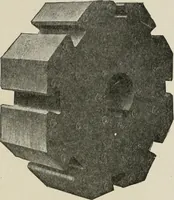 An illustration from Cyclopedia of applied electricity : a general reference work on direct-current generators and motors, storage batteries, electrochemistry, welding, electric wiring, meters, electric lighting, electric railways, power stations, switchboards, power transmission, alternating-current machinery, telegraphy, etc. (1916)