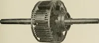 An illustration from Cyclopedia of applied electricity : a general reference work on direct-current generators and motors, storage batteries, electrochemistry, welding, electric wiring, meters, electric lighting, electric railways, power stations, switchboards, power transmission, alternating-current machinery, telegraphy, etc. (1916)