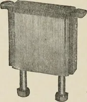An illustration from Cyclopedia of applied electricity : a general reference work on direct-current generators and motors, storage batteries, electrochemistry, welding, electric wiring, meters, electric lighting, electric railways, power stations, switchboards, power transmission, alternating-current machinery, telegraphy, etc. (1916)