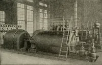 An illustration from Cyclopedia of applied electricity : a general reference work on direct-current generators and motors, storage batteries, electrochemistry, welding, electric wiring, meters, electric lighting, electric railways, power stations, switchboards, power transmission, alternating-current machinery, telegraphy, etc. (1916)