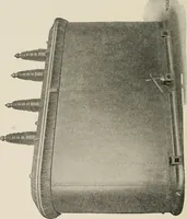An illustration from Cyclopedia of applied electricity : a general reference work on direct-current generators and motors, storage batteries, electrochemistry, welding, electric wiring, meters, electric lighting, electric railways, power stations, switchboards, power transmission, alternating-current machinery, telegraphy, etc. (1916)