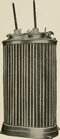 An illustration from Cyclopedia of applied electricity : a general reference work on direct-current generators and motors, storage batteries, electrochemistry, welding, electric wiring, meters, electric lighting, electric railways, power stations, switchboards, power transmission, alternating-current machinery, telegraphy, etc. (1916)