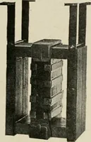 An illustration from Cyclopedia of applied electricity : a general reference work on direct-current generators and motors, storage batteries, electrochemistry, welding, electric wiring, meters, electric lighting, electric railways, power stations, switchboards, power transmission, alternating-current machinery, telegraphy, etc. (1916)