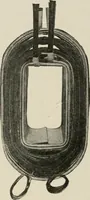 An illustration from Cyclopedia of applied electricity : a general reference work on direct-current generators and motors, storage batteries, electrochemistry, welding, electric wiring, meters, electric lighting, electric railways, power stations, switchboards, power transmission, alternating-current machinery, telegraphy, etc. (1916)