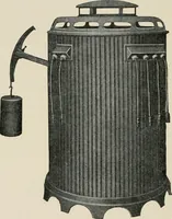 An illustration from Cyclopedia of applied electricity : a general reference work on direct-current generators and motors, storage batteries, electrochemistry, welding, electric wiring, meters, electric lighting, electric railways, power stations, switchboards, power transmission, alternating-current machinery, telegraphy, etc. (1916)