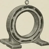 An illustration from Cyclopedia of applied electricity : a general reference work on direct-current generators and motors, storage batteries, electrochemistry, welding, electric wiring, meters, electric lighting, electric railways, power stations, switchboards, power transmission, alternating-current machinery, telegraphy, etc. (1916)