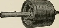 An illustration from Cyclopedia of applied electricity : a general reference work on direct-current generators and motors, storage batteries, electrochemistry, welding, electric wiring, meters, electric lighting, electric railways, power stations, switchboards, power transmission, alternating-current machinery, telegraphy, etc. (1916)