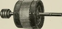 An illustration from Cyclopedia of applied electricity : a general reference work on direct-current generators and motors, storage batteries, electrochemistry, welding, electric wiring, meters, electric lighting, electric railways, power stations, switchboards, power transmission, alternating-current machinery, telegraphy, etc. (1916)