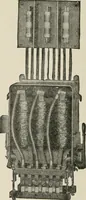 An illustration from Cyclopedia of applied electricity : a general reference work on direct-current generators and motors, storage batteries, electrochemistry, welding, electric wiring, meters, electric lighting, electric railways, power stations, switchboards, power transmission, alternating-current machinery, telegraphy, etc. (1916)