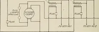 An illustration from Cyclopedia of applied electricity : a general reference work on direct-current generators and motors, storage batteries, electrochemistry, welding, electric wiring, meters, electric lighting, electric railways, power stations, switchboards, power transmission, alternating-current machinery, telegraphy, etc. (1916)