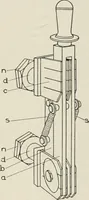 An illustration from Cyclopedia of applied electricity : a general reference work on direct-current generators and motors, storage batteries, electrochemistry, welding, electric wiring, meters, electric lighting, electric railways, power stations, switchboards, power transmission, alternating-current machinery, telegraphy, etc. (1916)