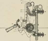An illustration from Cyclopedia of applied electricity : a general reference work on direct-current generators and motors, storage batteries, electrochemistry, welding, electric wiring, meters, electric lighting, electric railways, power stations, switchboards, power transmission, alternating-current machinery, telegraphy, etc. (1916)