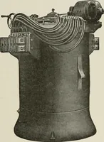 An illustration from Cyclopedia of applied electricity : a general reference work on direct-current generators and motors, storage batteries, electrochemistry, welding, electric wiring, meters, electric lighting, electric railways, power stations, switchboards, power transmission, alternating-current machinery, telegraphy, etc. (1916)