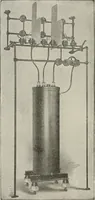 An illustration from Cyclopedia of applied electricity : a general reference work on direct-current generators and motors, storage batteries, electrochemistry, welding, electric wiring, meters, electric lighting, electric railways, power stations, switchboards, power transmission, alternating-current machinery, telegraphy, etc. (1916)