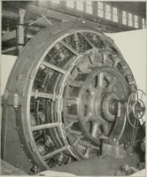 An illustration from Cyclopedia of applied electricity : a general reference work on direct-current generators and motors, storage batteries, electrochemistry, welding, electric wiring, meters, electric lighting, electric railways, power stations, switchboards, power transmission, alternating-current machinery, telegraphy, etc. (1916)