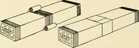 An illustration from Cyclopedia of applied electricity : a general reference work on direct-current generators and motors, storage batteries, electrochemistry, welding, electric wiring, meters, electric lighting, electric railways, power stations, switchboards, power transmission, alternating-current machinery, telegraphy, etc. (1916)