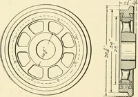 An illustration from Cyclopedia of applied electricity : a general reference work on direct-current generators and motors, storage batteries, electrochemistry, welding, electric wiring, meters, electric lighting, electric railways, power stations, switchboards, power transmission, alternating-current machinery, telegraphy, etc. (1916)