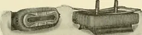 An illustration from Cyclopedia of applied electricity : a general reference work on direct-current generators and motors, storage batteries, electrochemistry, welding, electric wiring, meters, electric lighting, electric railways, power stations, switchboards, power transmission, alternating-current machinery, telegraphy, etc. (1916)