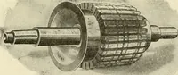 An illustration from Cyclopedia of applied electricity : a general reference work on direct-current generators and motors, storage batteries, electrochemistry, welding, electric wiring, meters, electric lighting, electric railways, power stations, switchboards, power transmission, alternating-current machinery, telegraphy, etc. (1916)