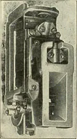 An illustration from Cyclopedia of applied electricity : a general reference work on direct-current generators and motors, storage batteries, electrochemistry, welding, electric wiring, meters, electric lighting, electric railways, power stations, switchboards, power transmission, alternating-current machinery, telegraphy, etc. (1916)
