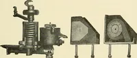 An illustration from Cyclopedia of applied electricity : a general reference work on direct-current generators and motors, storage batteries, electrochemistry, welding, electric wiring, meters, electric lighting, electric railways, power stations, switchboards, power transmission, alternating-current machinery, telegraphy, etc. (1916)