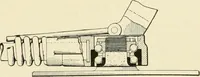 An illustration from Cyclopedia of applied electricity : a general reference work on direct-current generators and motors, storage batteries, electrochemistry, welding, electric wiring, meters, electric lighting, electric railways, power stations, switchboards, power transmission, alternating-current machinery, telegraphy, etc. (1916)