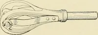 An illustration from Cyclopedia of applied electricity : a general reference work on direct-current generators and motors, storage batteries, electrochemistry, welding, electric wiring, meters, electric lighting, electric railways, power stations, switchboards, power transmission, alternating-current machinery, telegraphy, etc. (1916)