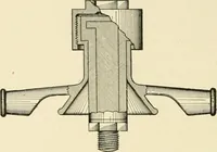 An illustration from Cyclopedia of applied electricity : a general reference work on direct-current generators and motors, storage batteries, electrochemistry, welding, electric wiring, meters, electric lighting, electric railways, power stations, switchboards, power transmission, alternating-current machinery, telegraphy, etc. (1916)