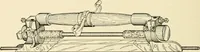 An illustration from Cyclopedia of applied electricity : a general reference work on direct-current generators and motors, storage batteries, electrochemistry, welding, electric wiring, meters, electric lighting, electric railways, power stations, switchboards, power transmission, alternating-current machinery, telegraphy, etc. (1916)