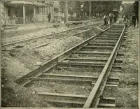 An illustration from Cyclopedia of applied electricity : a general reference work on direct-current generators and motors, storage batteries, electrochemistry, welding, electric wiring, meters, electric lighting, electric railways, power stations, switchboards, power transmission, alternating-current machinery, telegraphy, etc. (1916)