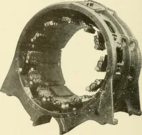 An illustration from Cyclopedia of applied electricity : a general reference work on direct-current generators and motors, storage batteries, electrochemistry, welding, electric wiring, meters, electric lighting, electric railways, power stations, switchboards, power transmission, alternating-current machinery, telegraphy, etc. (1916)
