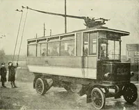 An illustration from Cyclopedia of applied electricity : a general reference work on direct-current generators and motors, storage batteries, electrochemistry, welding, electric wiring, meters, electric lighting, electric railways, power stations, switchboards, power transmission, alternating-current machinery, telegraphy, etc. (1916)