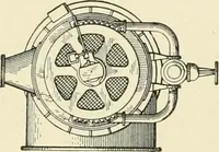 An illustration from Cyclopedia of applied electricity : a general reference work on direct-current generators and motors, storage batteries, electrochemistry, welding, electric wiring, meters, electric lighting, electric railways, power stations, switchboards, power transmission, alternating-current machinery, telegraphy, etc. (1916)
