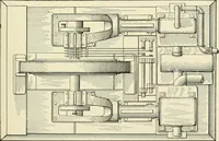 An illustration from Cyclopedia of applied electricity : a general reference work on direct-current generators and motors, storage batteries, electrochemistry, welding, electric wiring, meters, electric lighting, electric railways, power stations, switchboards, power transmission, alternating-current machinery, telegraphy, etc. (1916)