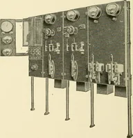 An illustration from Cyclopedia of applied electricity : a general reference work on direct-current generators and motors, storage batteries, electrochemistry, welding, electric wiring, meters, electric lighting, electric railways, power stations, switchboards, power transmission, alternating-current machinery, telegraphy, etc. (1916)