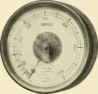 An illustration from Cyclopedia of applied electricity : a general reference work on direct-current generators and motors, storage batteries, electrochemistry, welding, electric wiring, meters, electric lighting, electric railways, power stations, switchboards, power transmission, alternating-current machinery, telegraphy, etc. (1916)