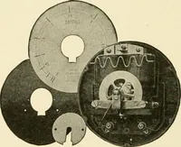 An illustration from Cyclopedia of applied electricity : a general reference work on direct-current generators and motors, storage batteries, electrochemistry, welding, electric wiring, meters, electric lighting, electric railways, power stations, switchboards, power transmission, alternating-current machinery, telegraphy, etc. (1916)